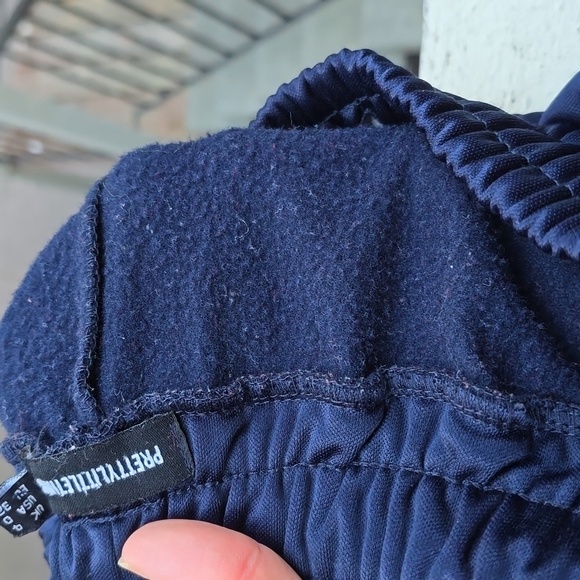 PrettyLittleThing Navy Side Stripe Flare Leg Sweatpants 0 - Picture 13 of 13